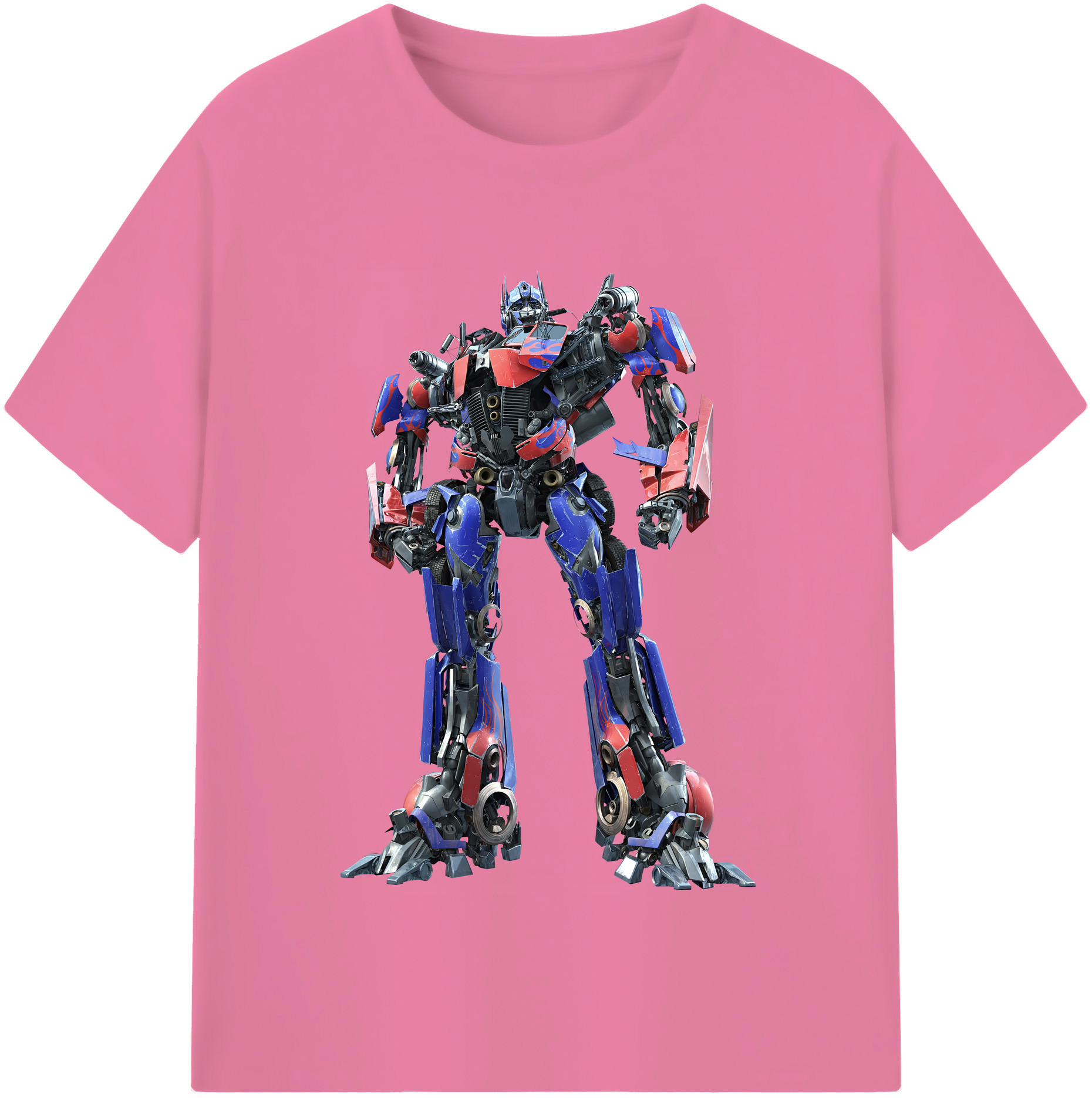（画像用） Transformers トランスフォーマー 綿100％半袖Tシャツ（フロントプリント）